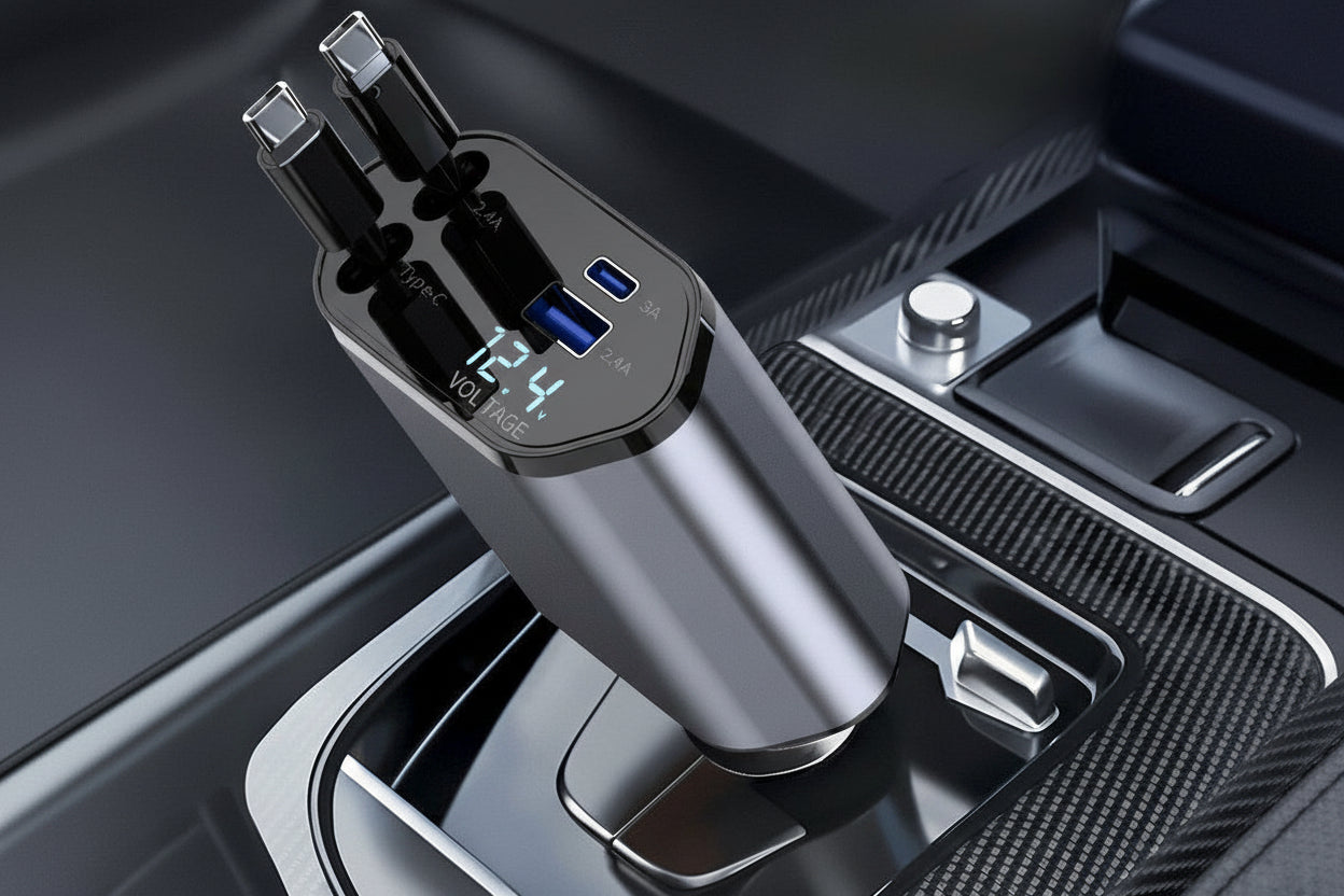 Supercharge Pro – 4 i 1 snabbladdare för hela bilen