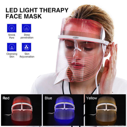 LED-terapimask for hudvard