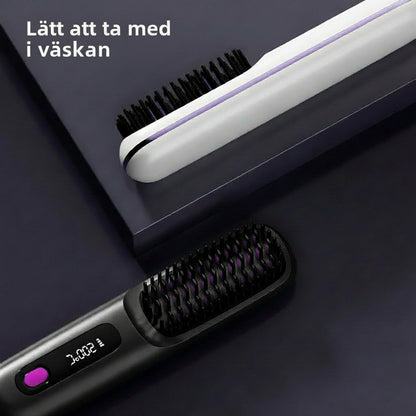 Velour Pro Glow — Trådlös Hårrätningsborste
