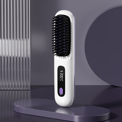 Velour Pro Glow — Trådlös Hårrätningsborste