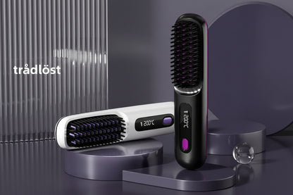 Velour Pro Glow — Trådlös Hårrätningsborste