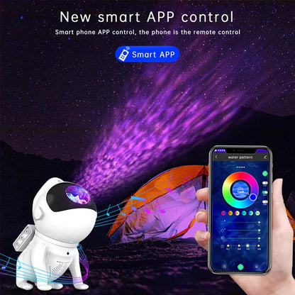 Astronaut galaxprojektor nattlampa stjarnhimmel