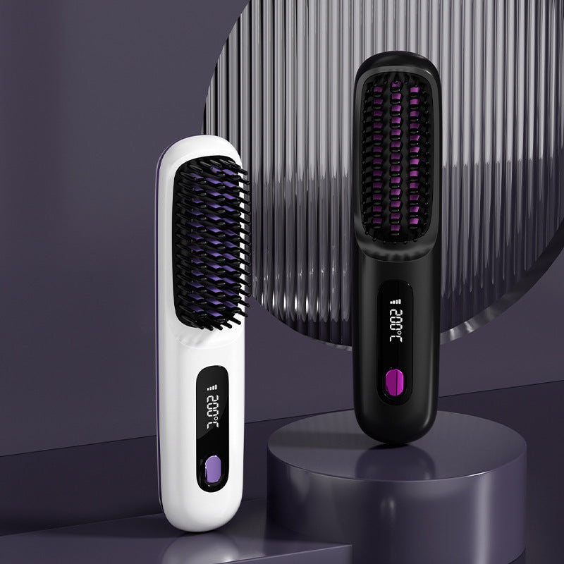Velour Pro Glow — Trådlös Hårrätningsborste