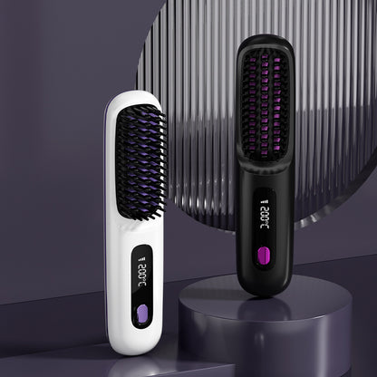 Velour Pro Glow — Trådlös Hårrätningsborste