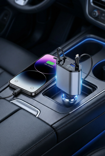 Supercharge Pro – 4 i 1 snabbladdare för hela bilen