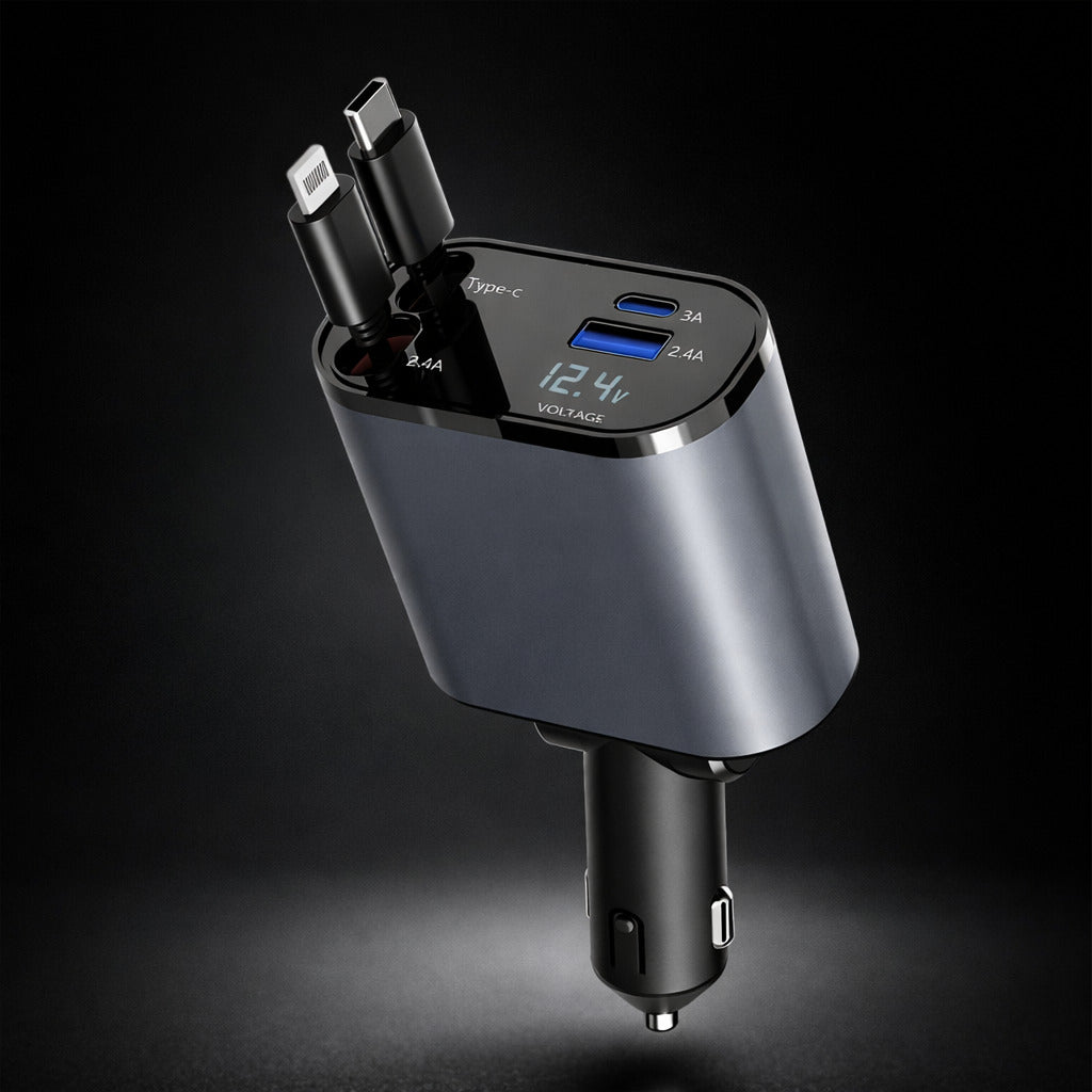 Supercharge Pro – 4 i 1 snabbladdare för hela bilen