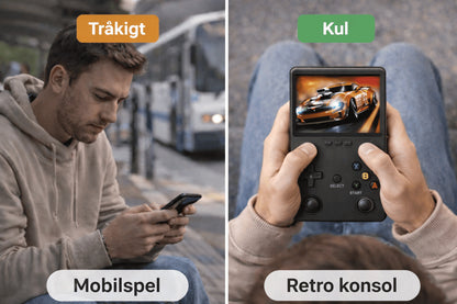 R36S Retro Spelkonsol med 15 000+ spel